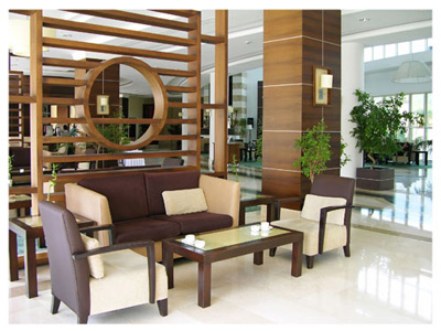 Hotel lobby
